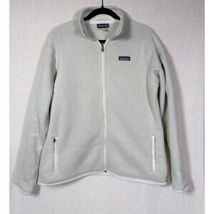 Patagonia Better Sweater Full Zip Jacket - Women’s XL Cream/Oatmeal EUC